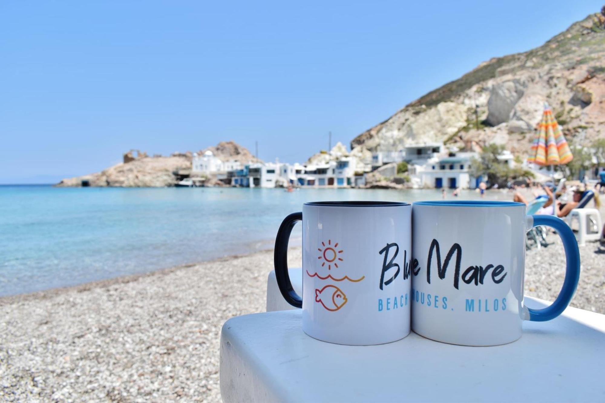 Blue Mare Apartments On The Beach Firopotamos Zimmer foto