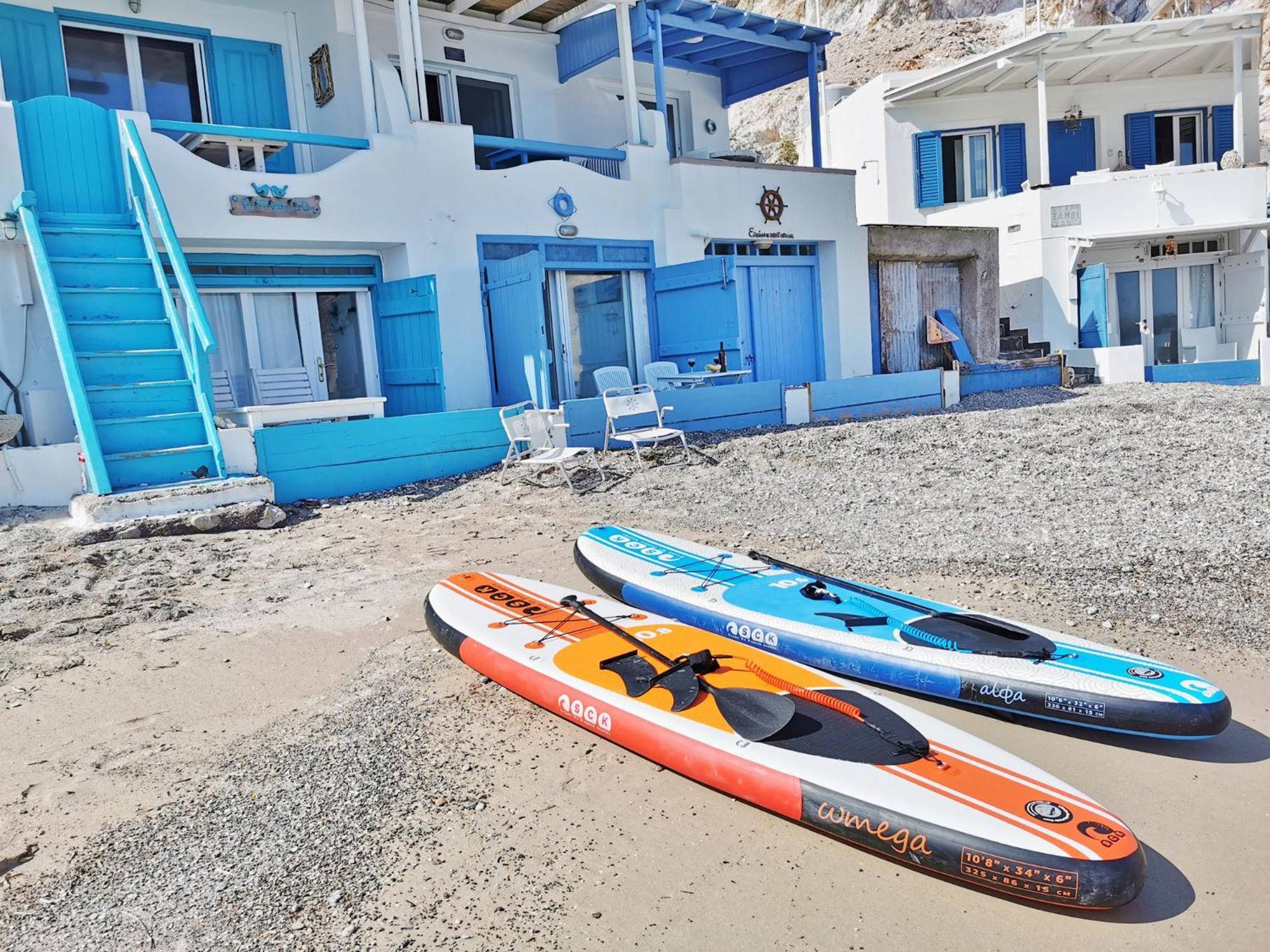 Blue Mare Apartments On The Beach Firopotamos Zimmer foto